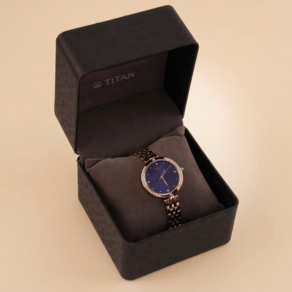 TITAN Women Watch n Royal Rose Box
