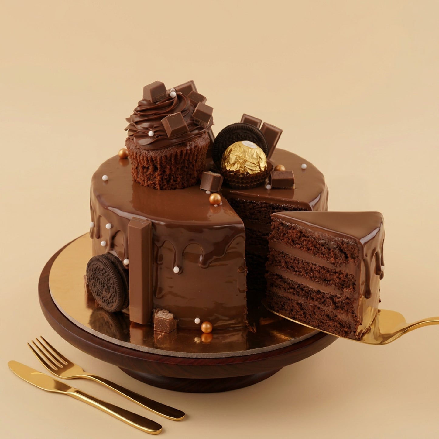 Rocher Indulgence Chocolate Cake