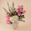 Oughniyat | Pink Roses & Hydrangea Vase