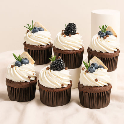Summer Chocolate Cupcake Set