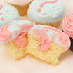 Swirl & Question Mark Red Velvet Cupcakes Set Of 16