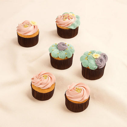 Pastel Magic | Vanilla Cupcake Set