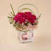 Eid Mubarak Pink Roses & Delightful Cake