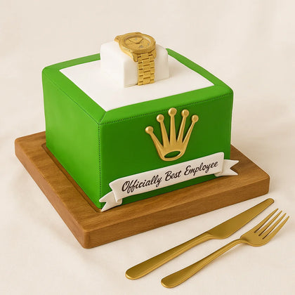 3D Rolex Luxe Birthday Cake