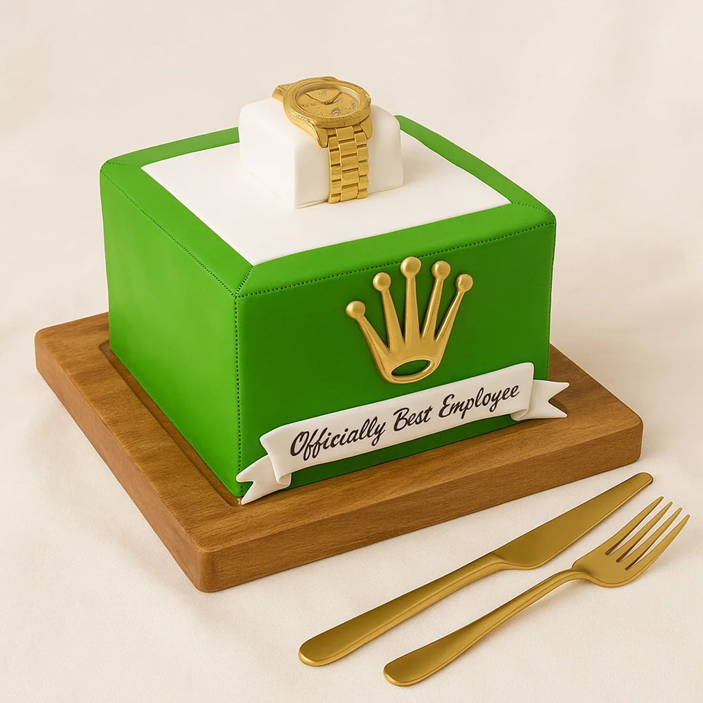 3D Rolex Luxe Birthday Cake