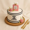 Chanel Perfume Theme Ladies Cake