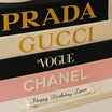 Trendy Lady's Birthday Cake
