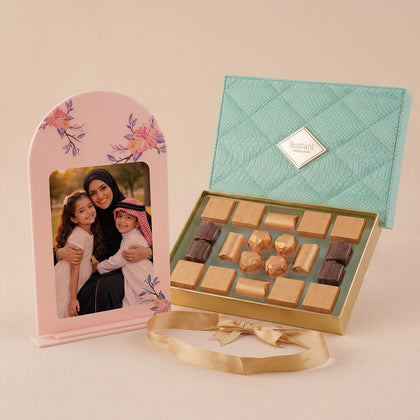Bostani Chocolate & Customized Frame for Mom
