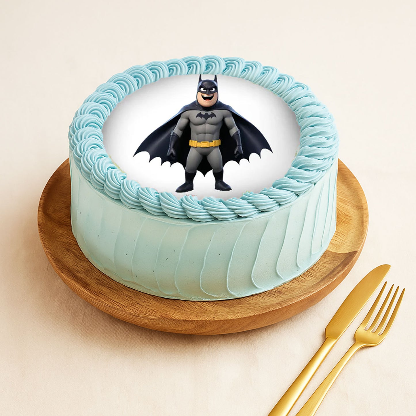 Batman Theme Kids Birthday Cake