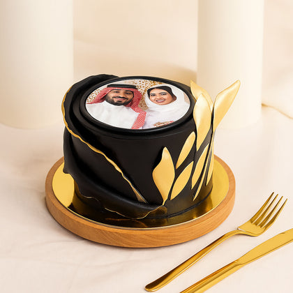 Black Beauty Anniversary Cake