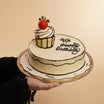 3D Cupcake Birthday Cake