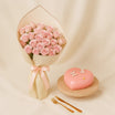  Gentle Love Heart Shape Cake