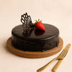 Tasty Treasures Dark Chocolate Cake