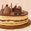Fancy Chocolate Coffee Cake