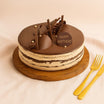 Fancy Chocolate Coffee Cake