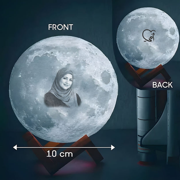 مصباح القمر المضيئ هدية للأم
