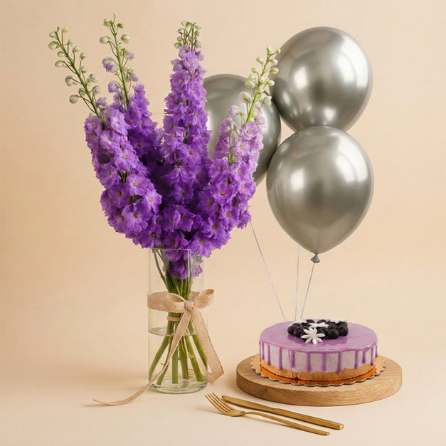  Delphinium Elegance Set