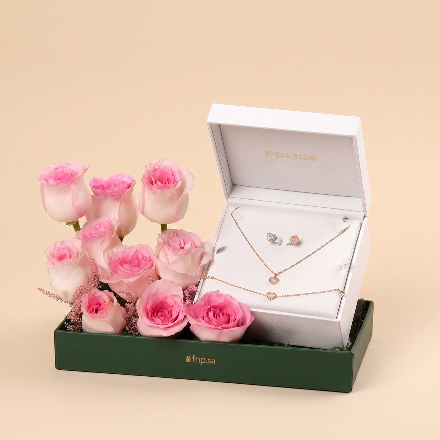 Police Lumora Valentine’s Jewelry & Roses Gift