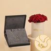 Cerruti 1881 Gold Plated Jewelry Set for Her n Roses 
