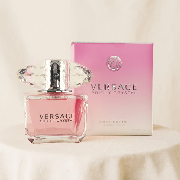 Versace Bright Crystal For Her n Flower Bouquet