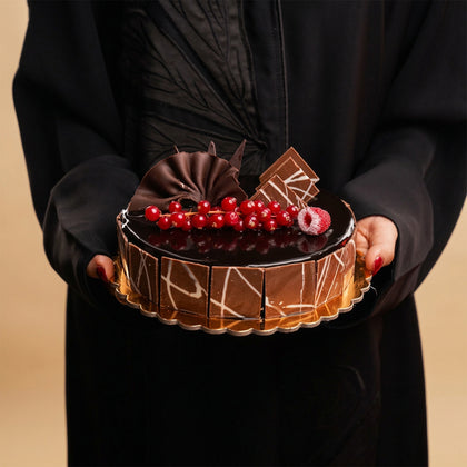 Luscious Cherry Cake n Roses