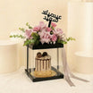 Birthday Gifts | Purple Roses n Ferrero Rocher Cake 