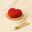 Red Rose Bouquet n Heart Shape Cake Combo