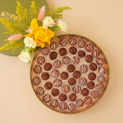 Chocolate Truffle Tray n Roses