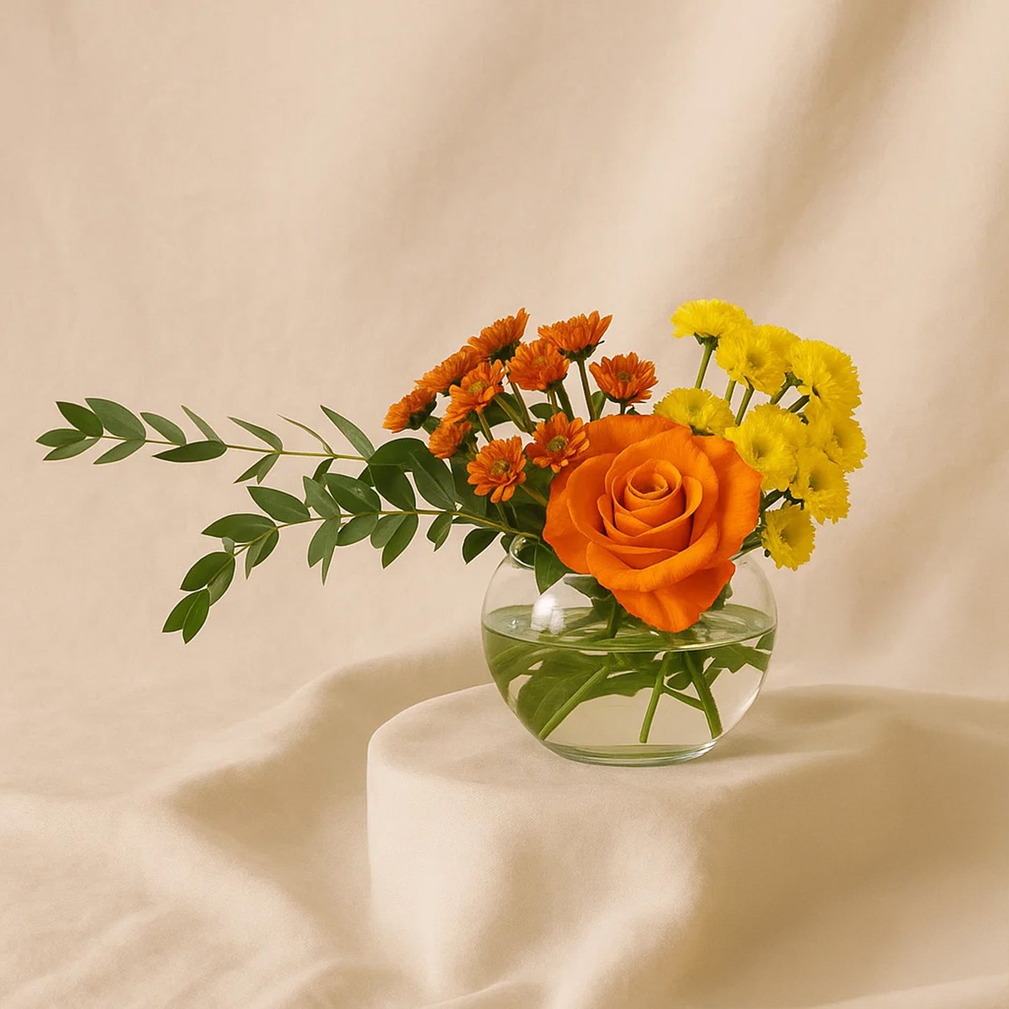 Bostani Luxury Chocolate Box With Flowers