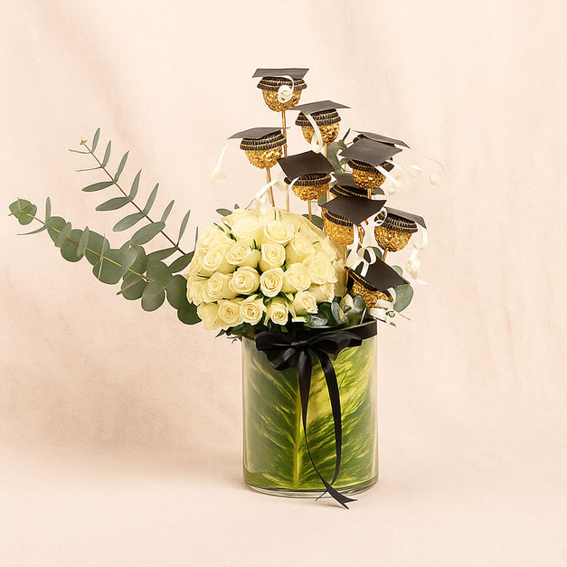 Roses and Rochers for Graduation
