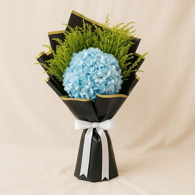 Blue Hydrangea n Feel Good Tea Combo