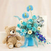 Newborn Gifts | Blue Roses Arrangement