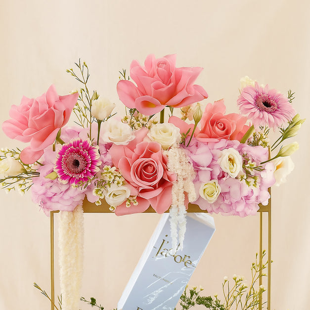 Jadore Dior Perfume For Her With Floral Stand n Chocolates