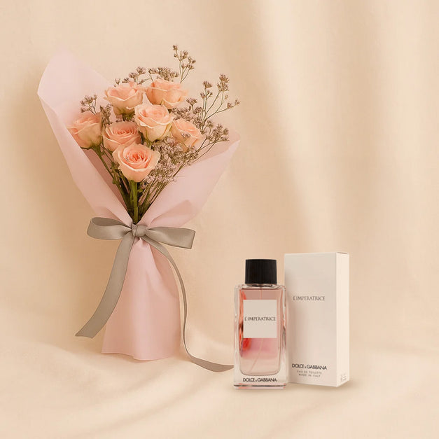 Dolce & Gabbana 3 L'Imperatrice For Women With Rose Bouquet