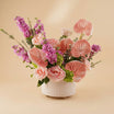 Anthurium & Rose Symphony Flower Vase
