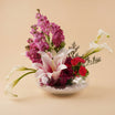 Spring Dreams Colorful Flower Bowl