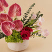 Pink Anthurium &  Tulip Masterpiece
