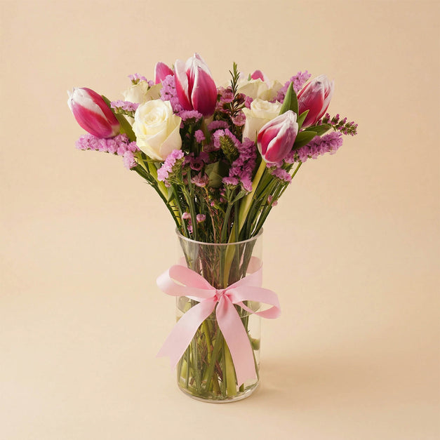Tulip Charm Elegant Vase