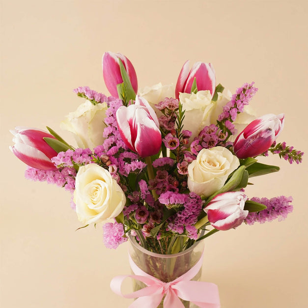 Tulip Charm Elegant Vase