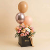 Golden Elegance Flower Box