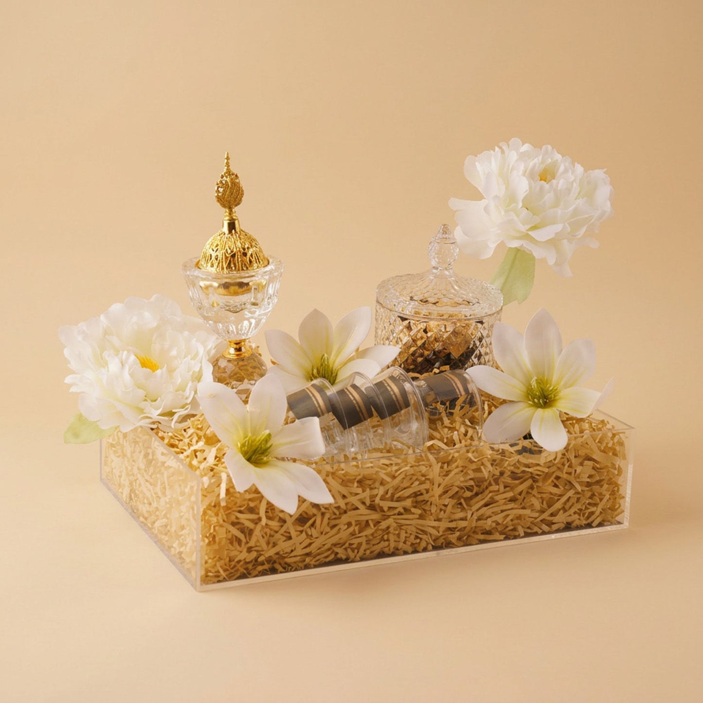 Flowers & Chocolate Hospitality Tray