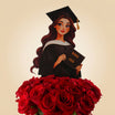 Graduation Celebration Roses Balloon & Bostani Chocolate