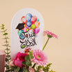 Graduation Celebration Flowers and Watch For Her