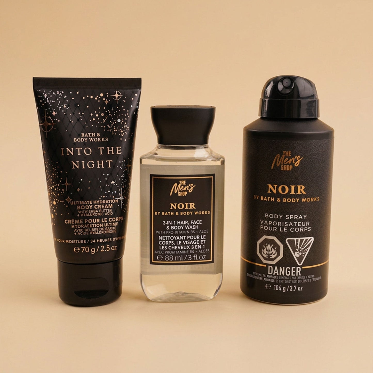 Graduation Gift Bodycare and Flowers for Him