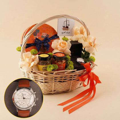 Law Graduate Gift Hamper with Watch For Him