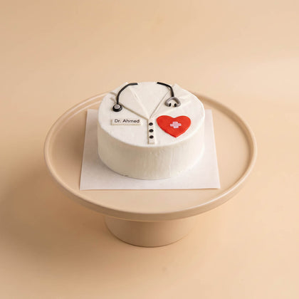 Doctor Theme Graduation 2026 Cake