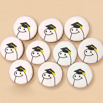 Graduation Cookies Set 10 pcs