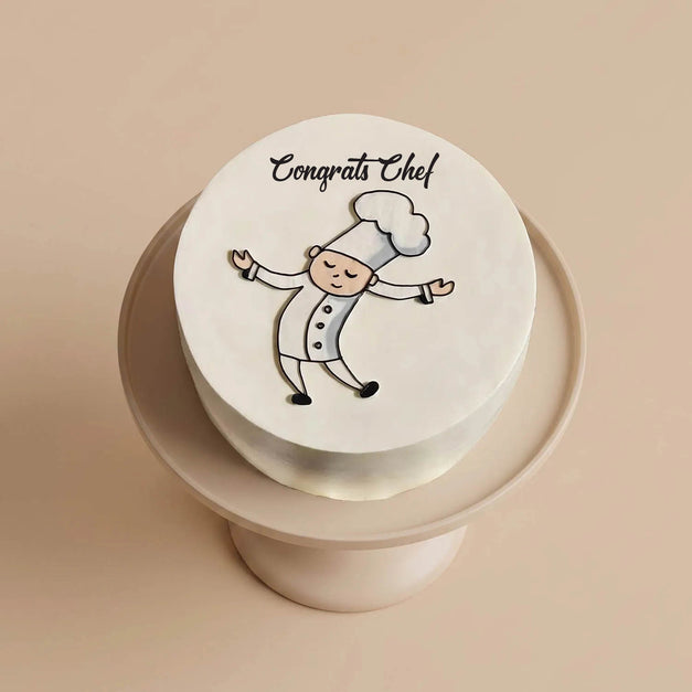 Chef Graduate Bento Cake