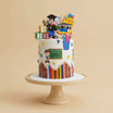 School Graduation Success Red Velvet Cake