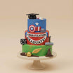 Congratulation Graduation Avengers Fun Cake